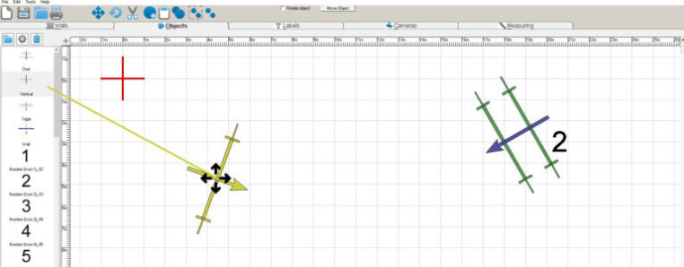 Course Design placing jumps